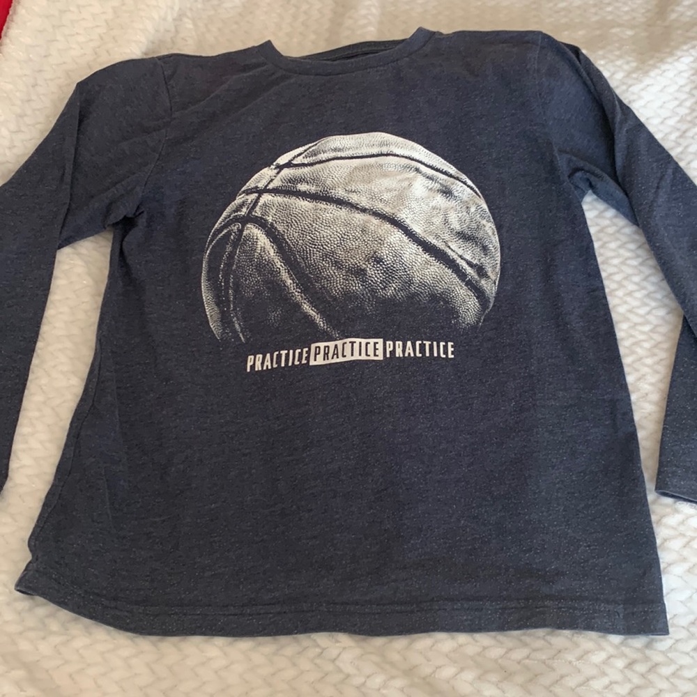 Boys size large long sleeve tee